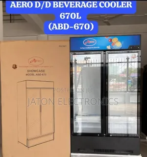 Photo - Aero Double Door Beverage Cooler 670l (Abd-670)