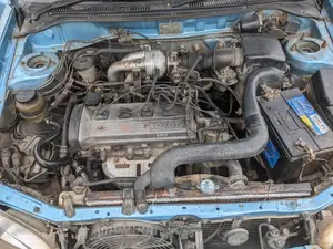 Toyota Starlet 2003 Blue