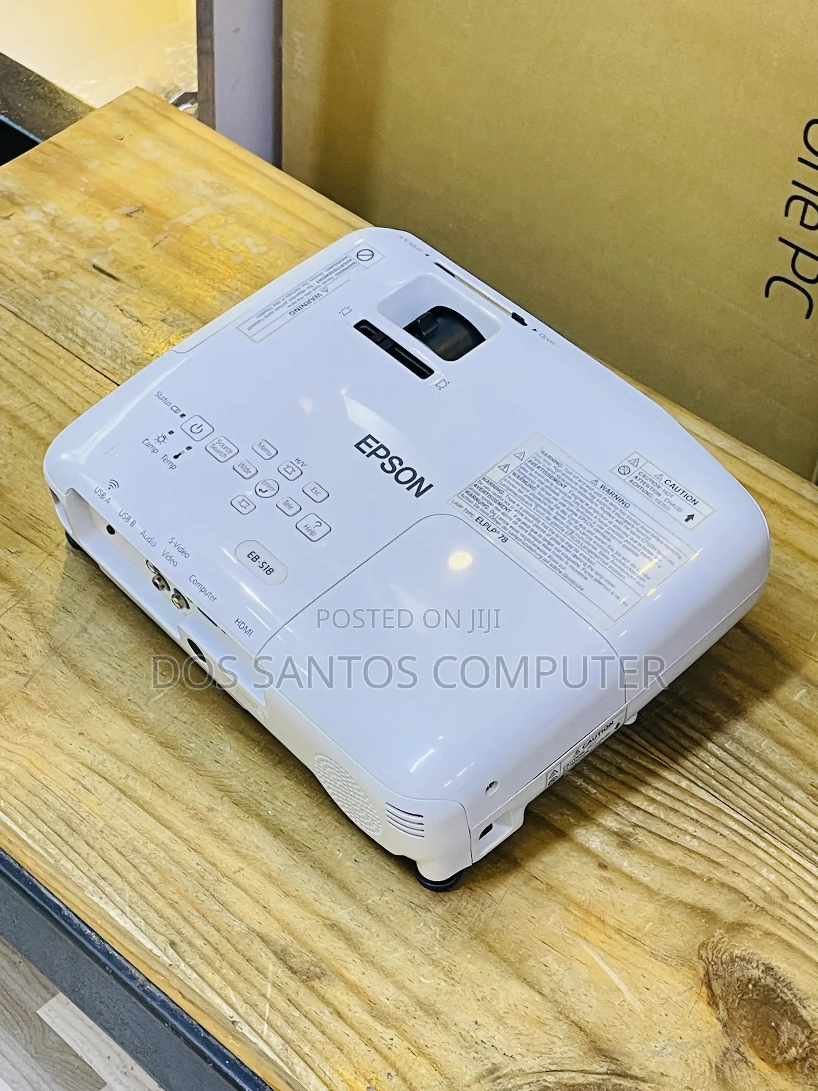 Epson Eb S18 Screen 200+ Inches