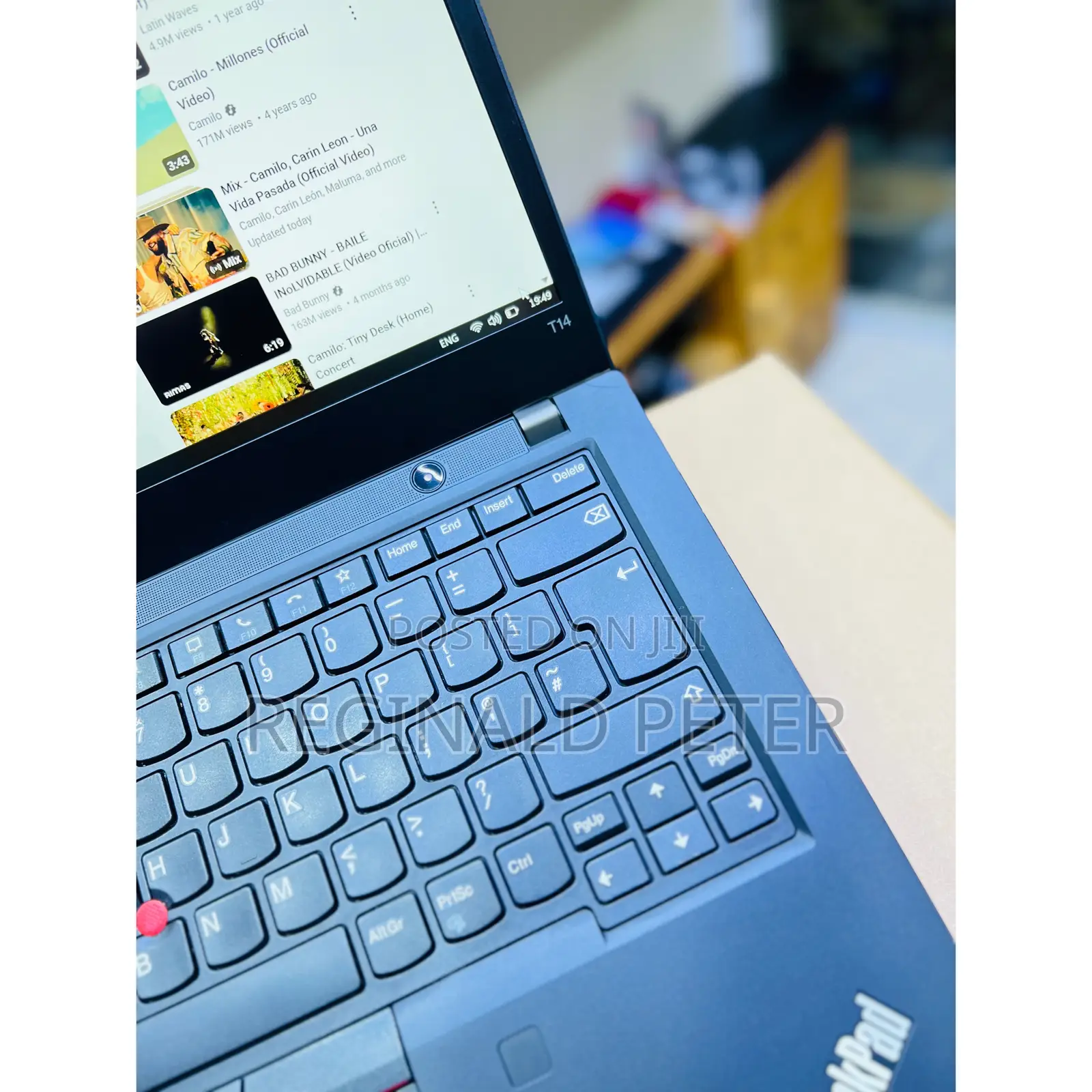 Laptop Lenovo ThinkPad T14 G1 16GB Intel Core I7 SSHD+SSD 512GB