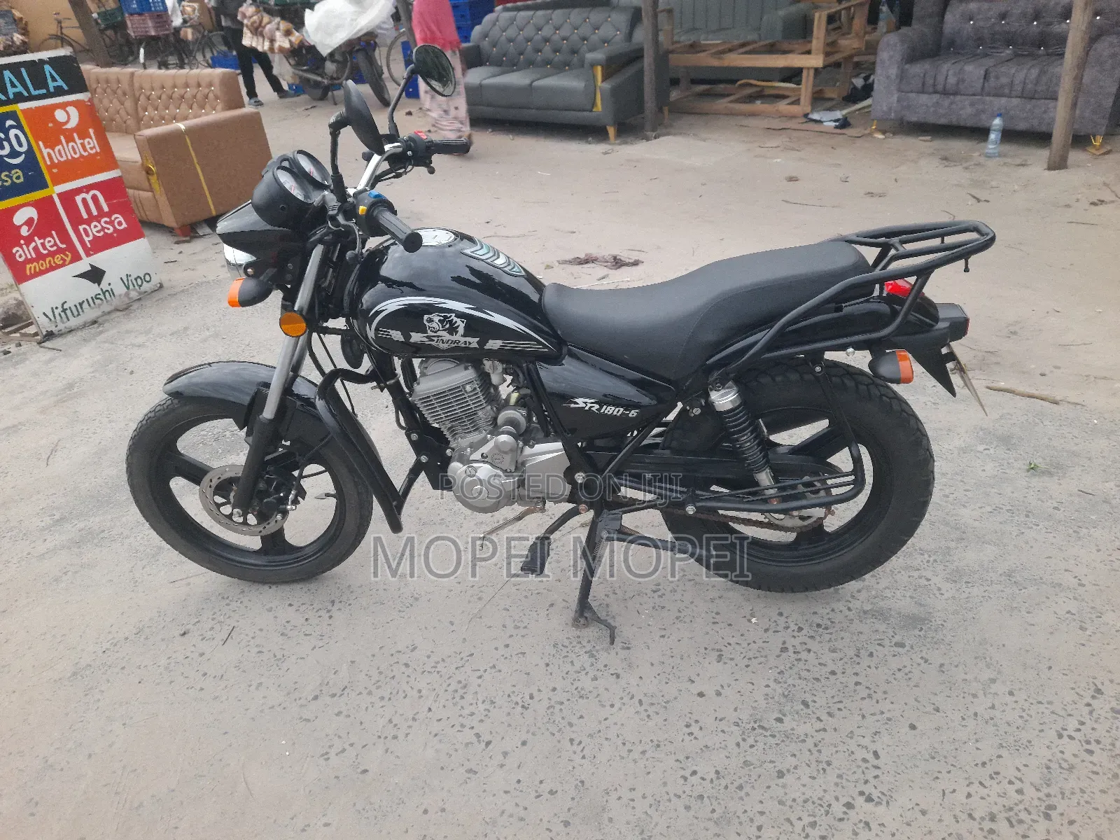 New Shineray XY175GY 2025 Black