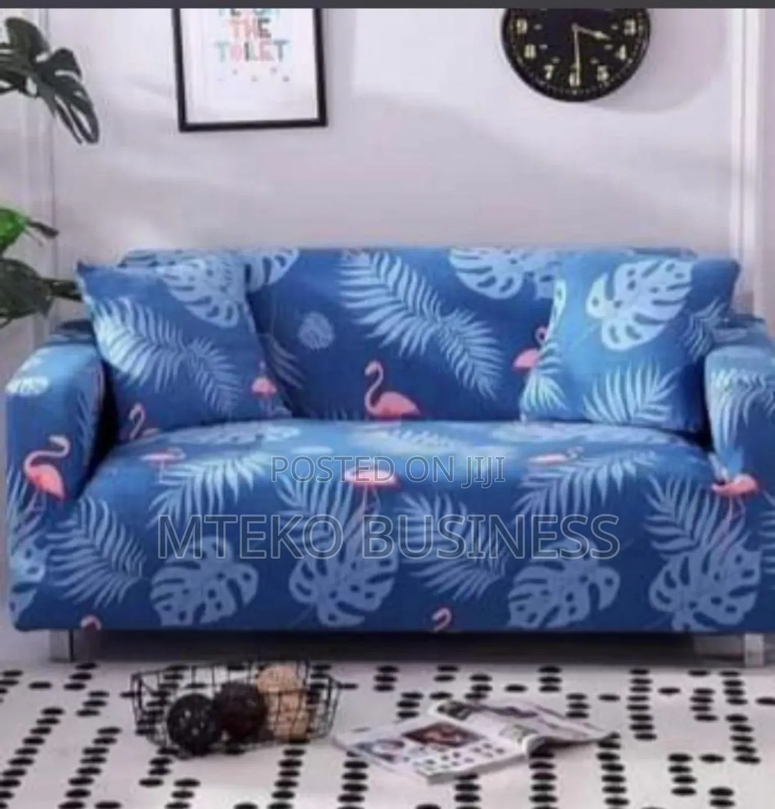 Sofacover Single Velvet. Tsh 45000