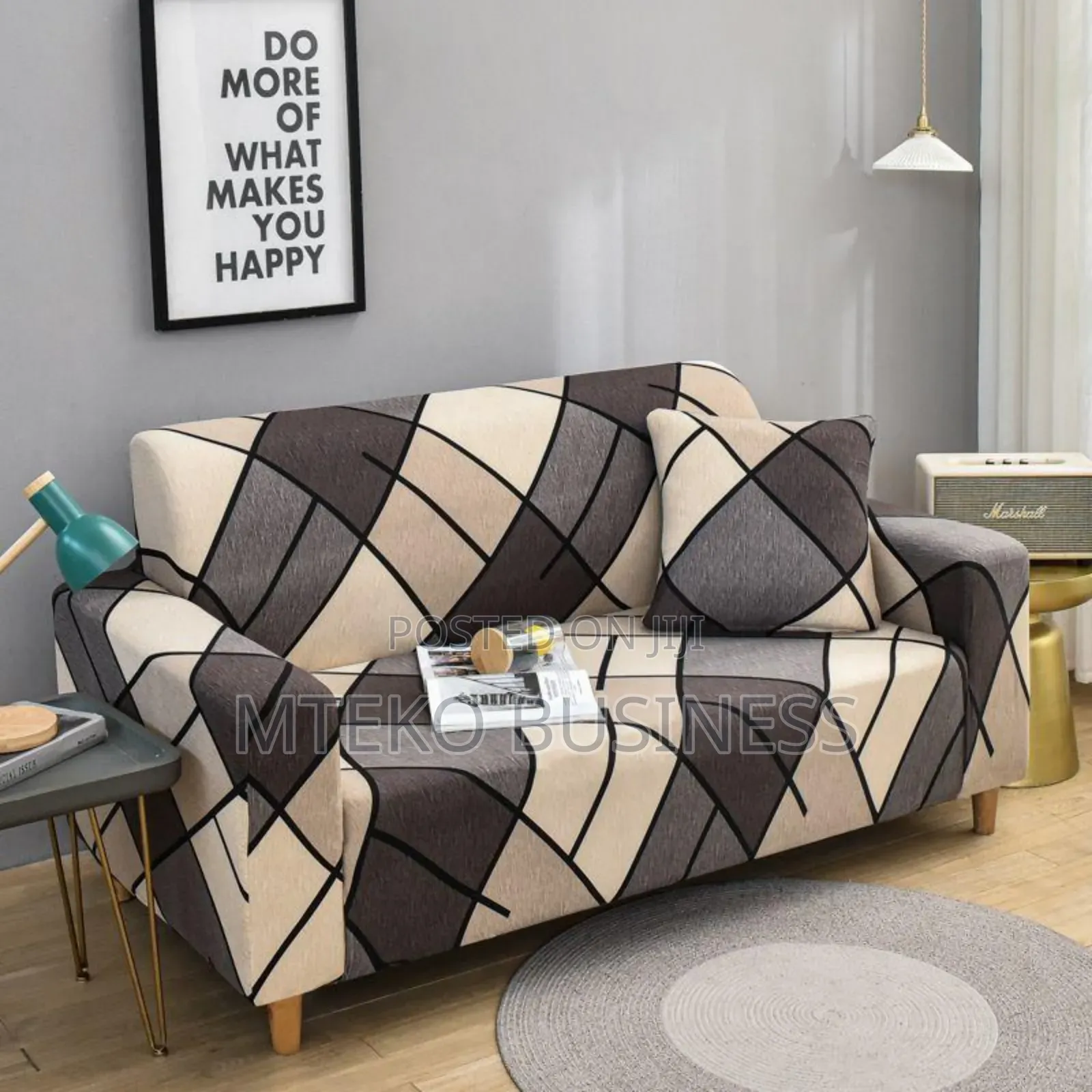 Sofacover Single Velvet. Tsh 45000