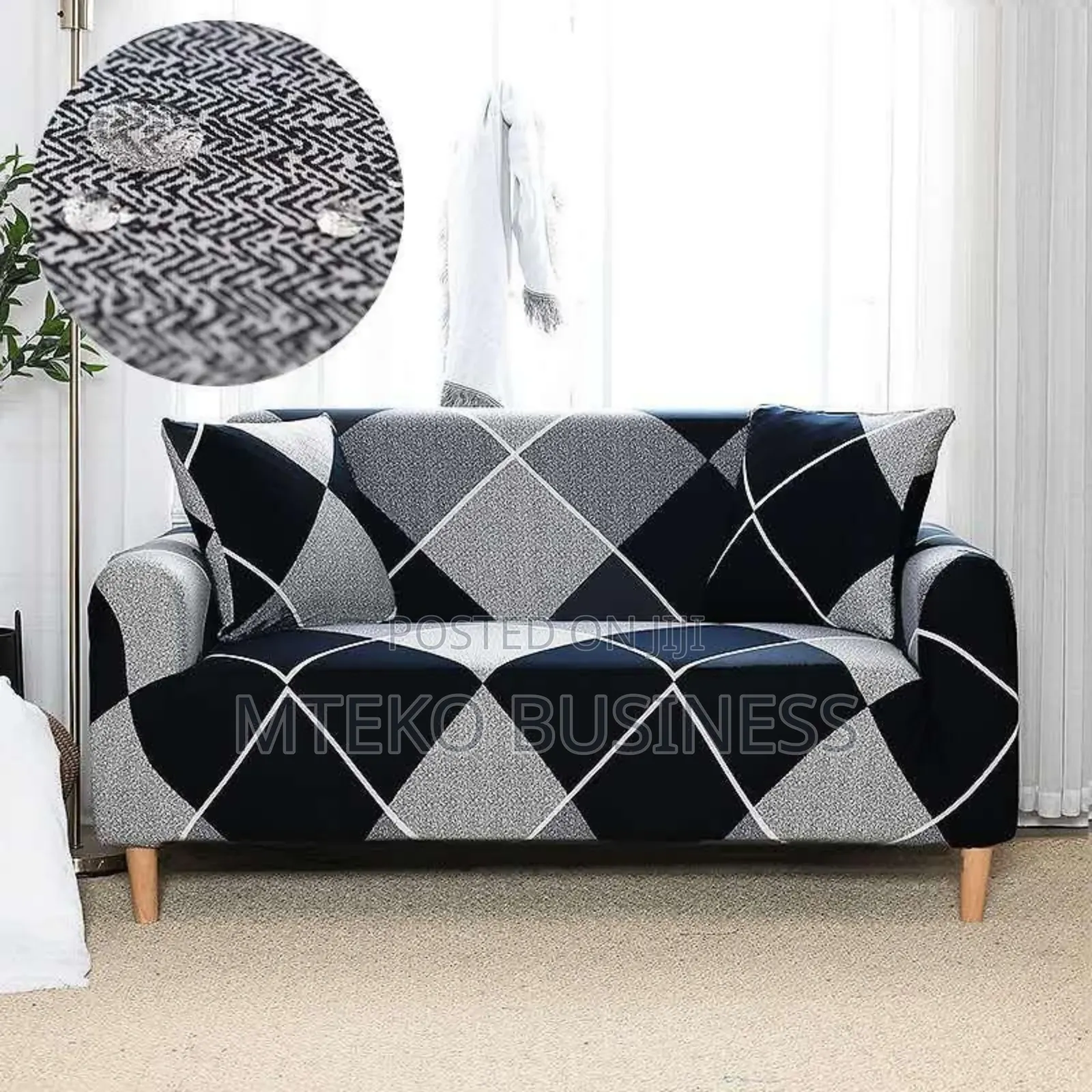 Sofacover Single Velvet. Tsh 45000