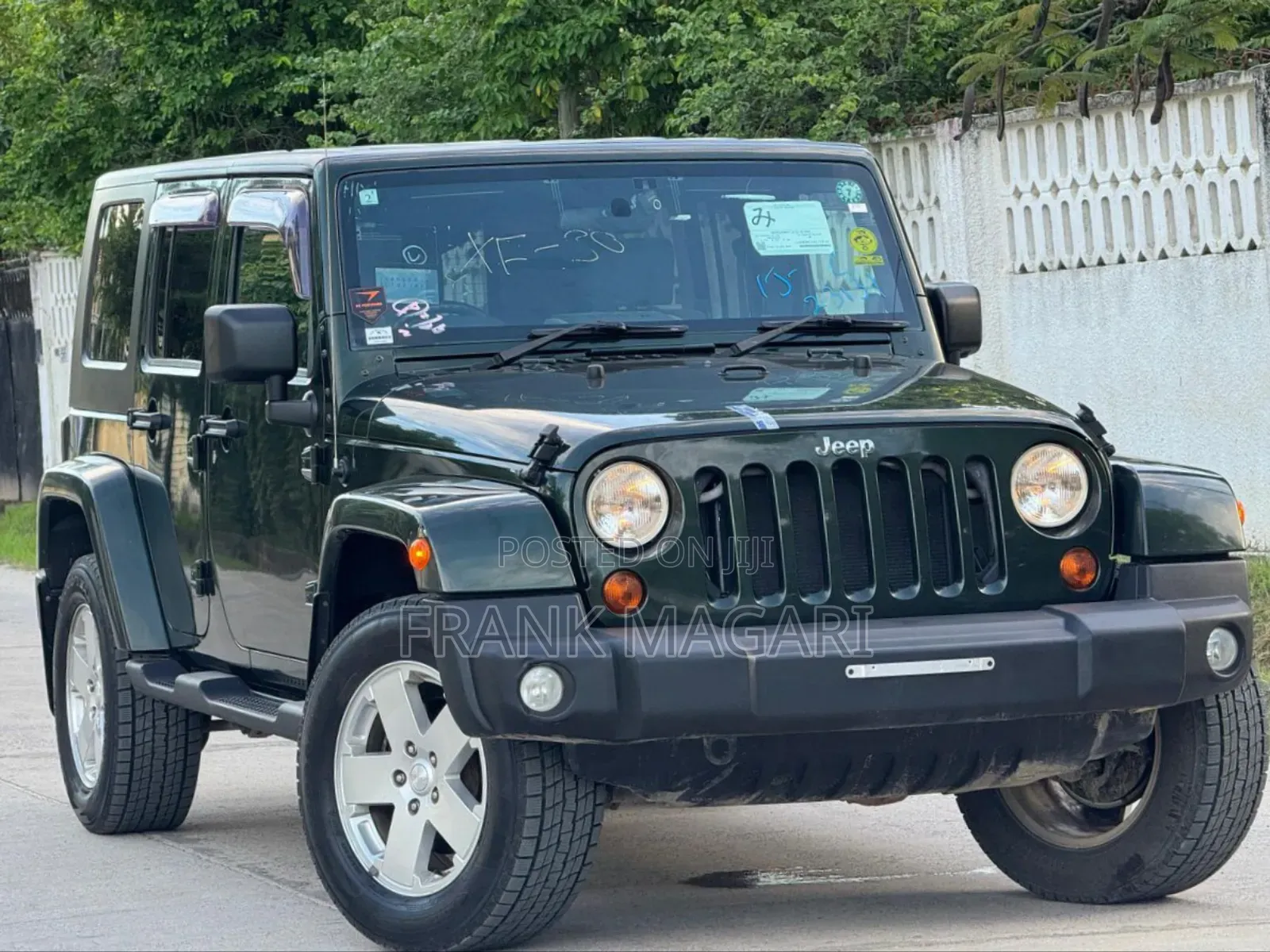 Jeep Wrangler Sahara 2010 Green