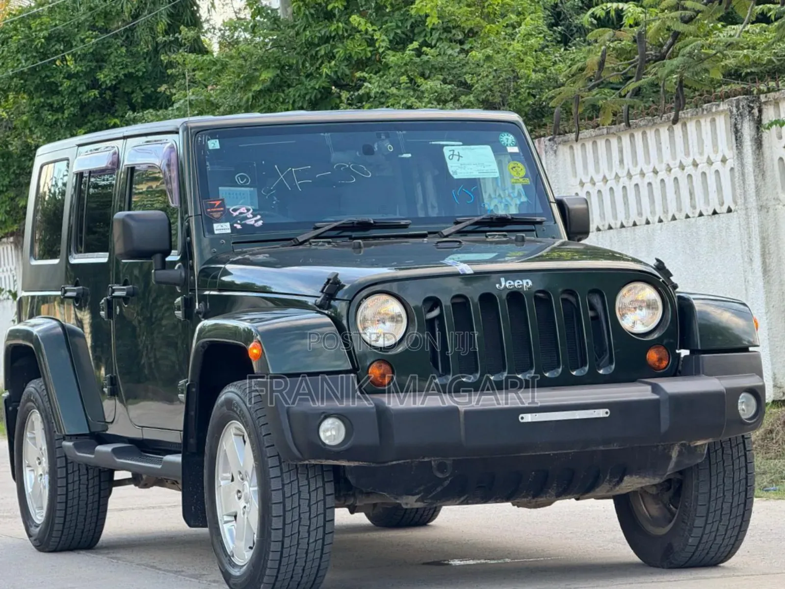 Jeep Wrangler Sahara 2010 Green