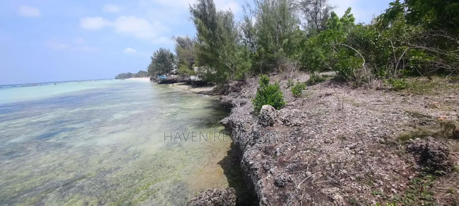 Beach Plot for Sale at Zanzibar