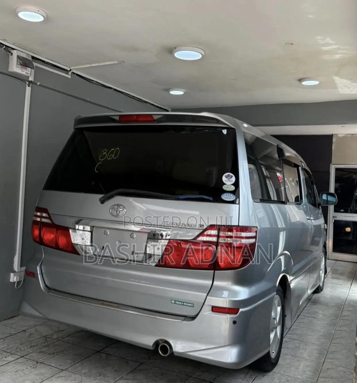 Toyota Alphard 2.4 Petrol FWD 2008 Gray