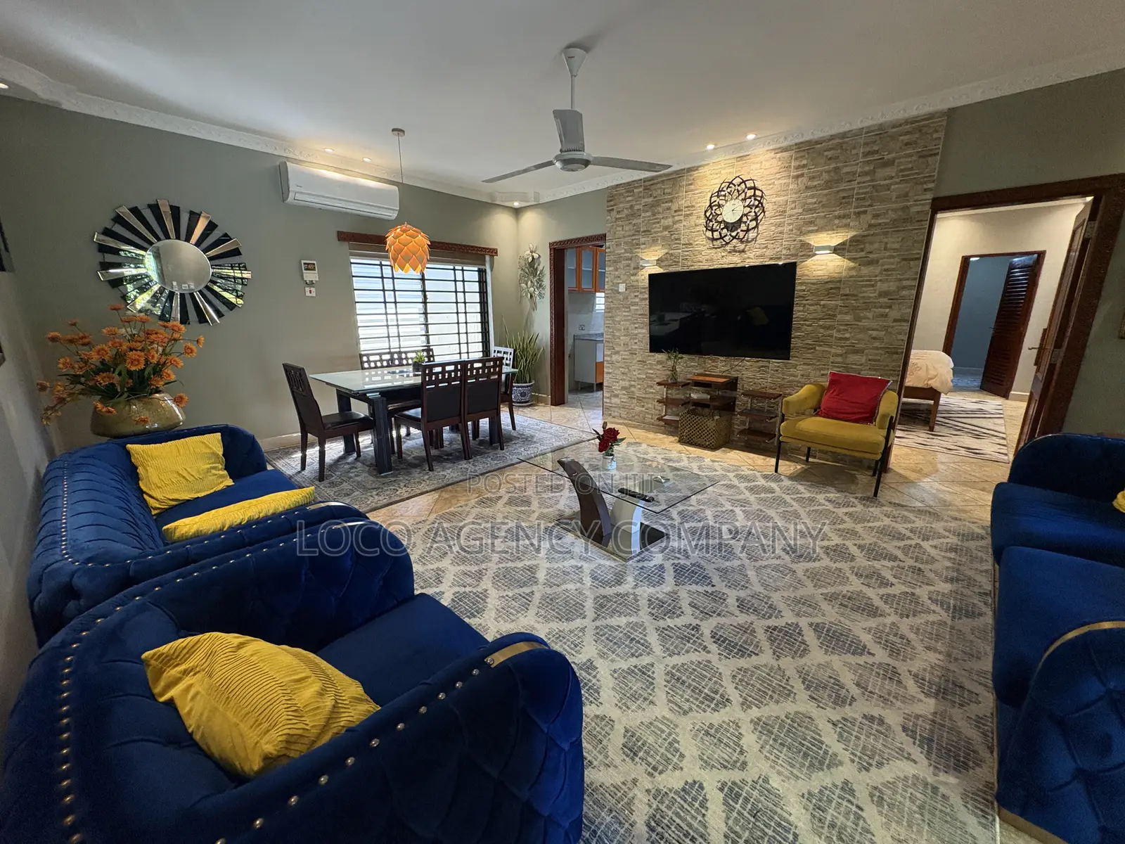 Furnished 2bdrm Villa in Trusted Real Estate, Oyster Bay for rent