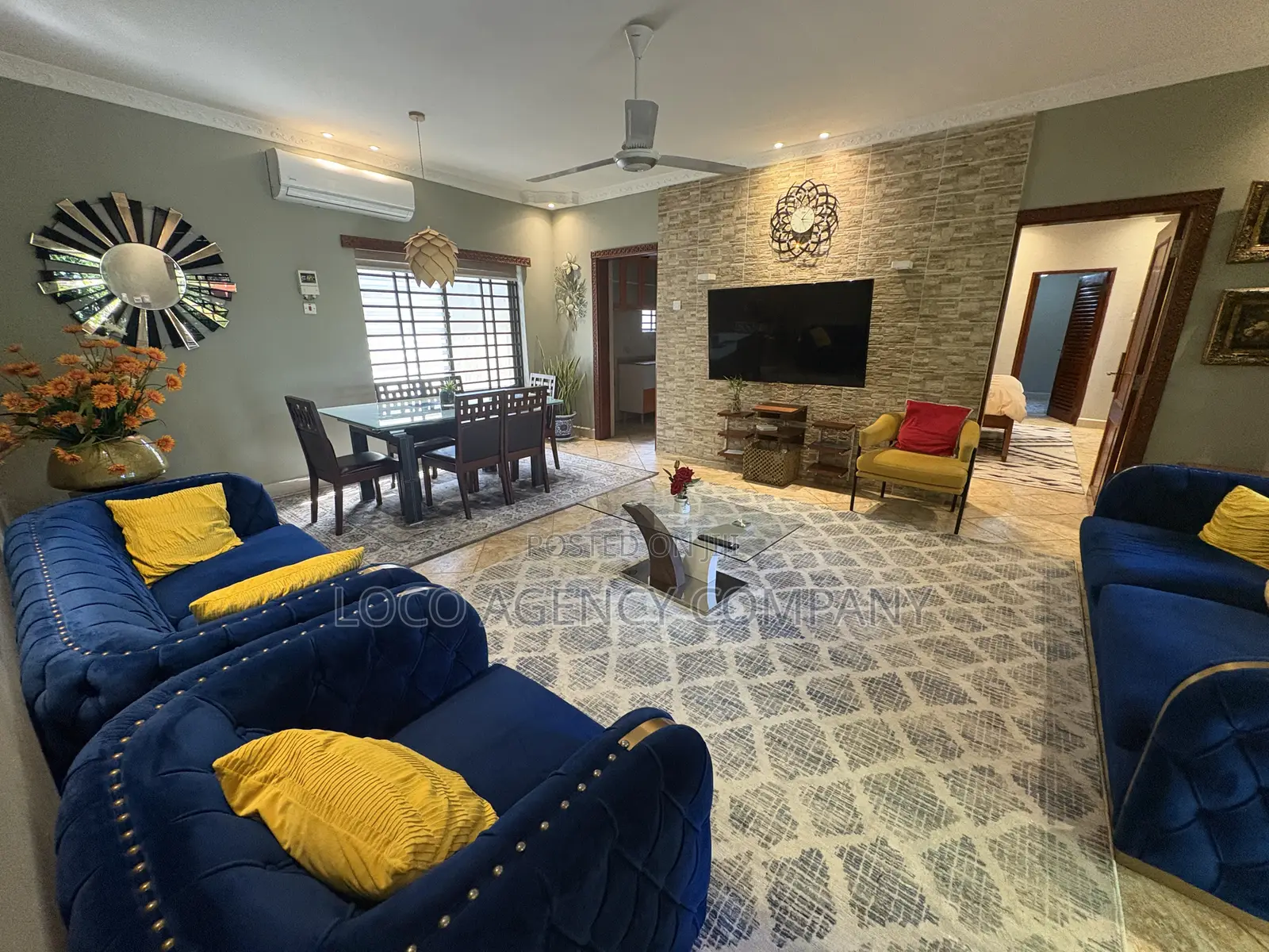 Furnished 2bdrm Villa in Trusted Real Estate, Oyster Bay for rent