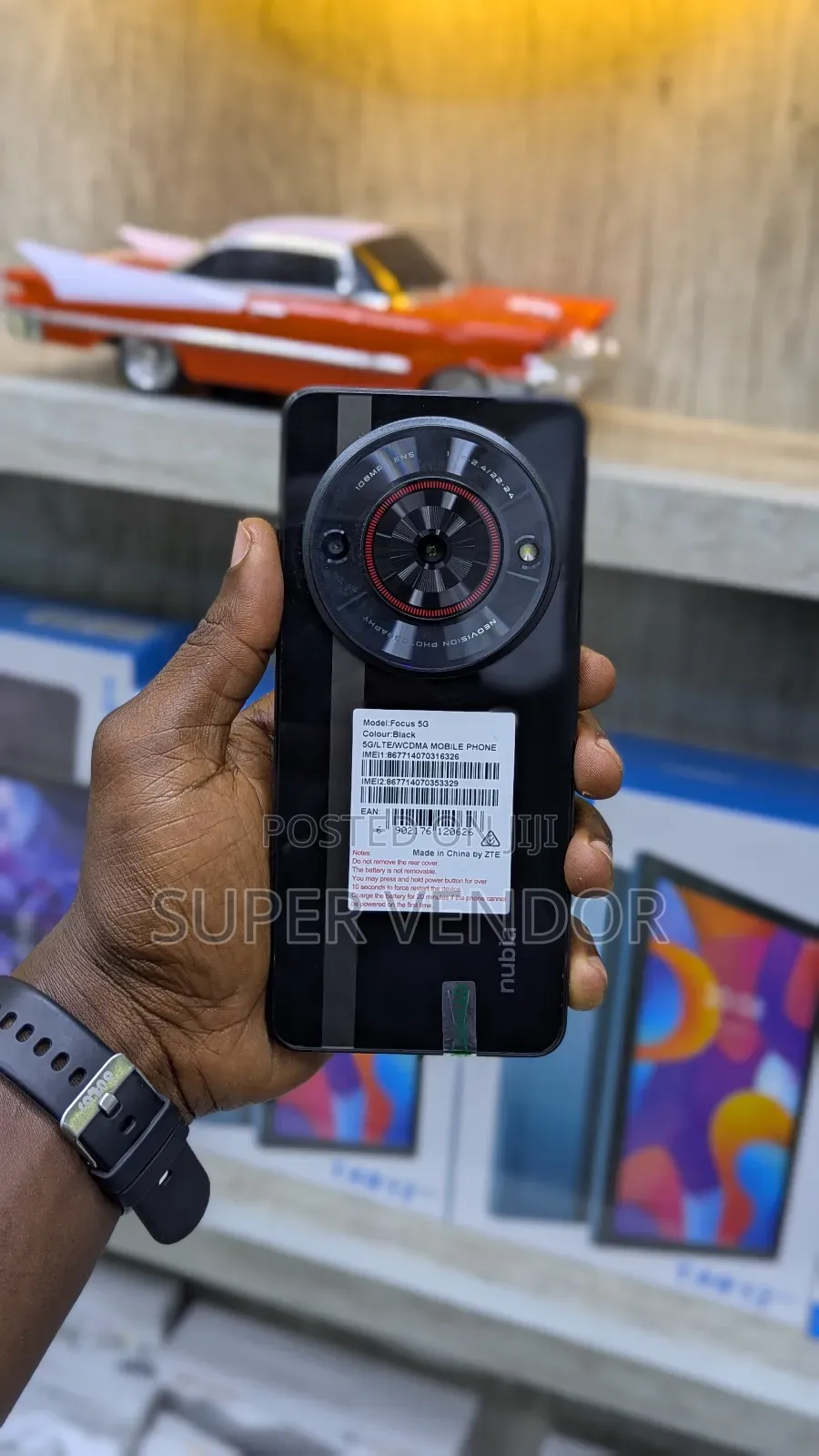 ZTE nubia Focus Pro 256 GB Black