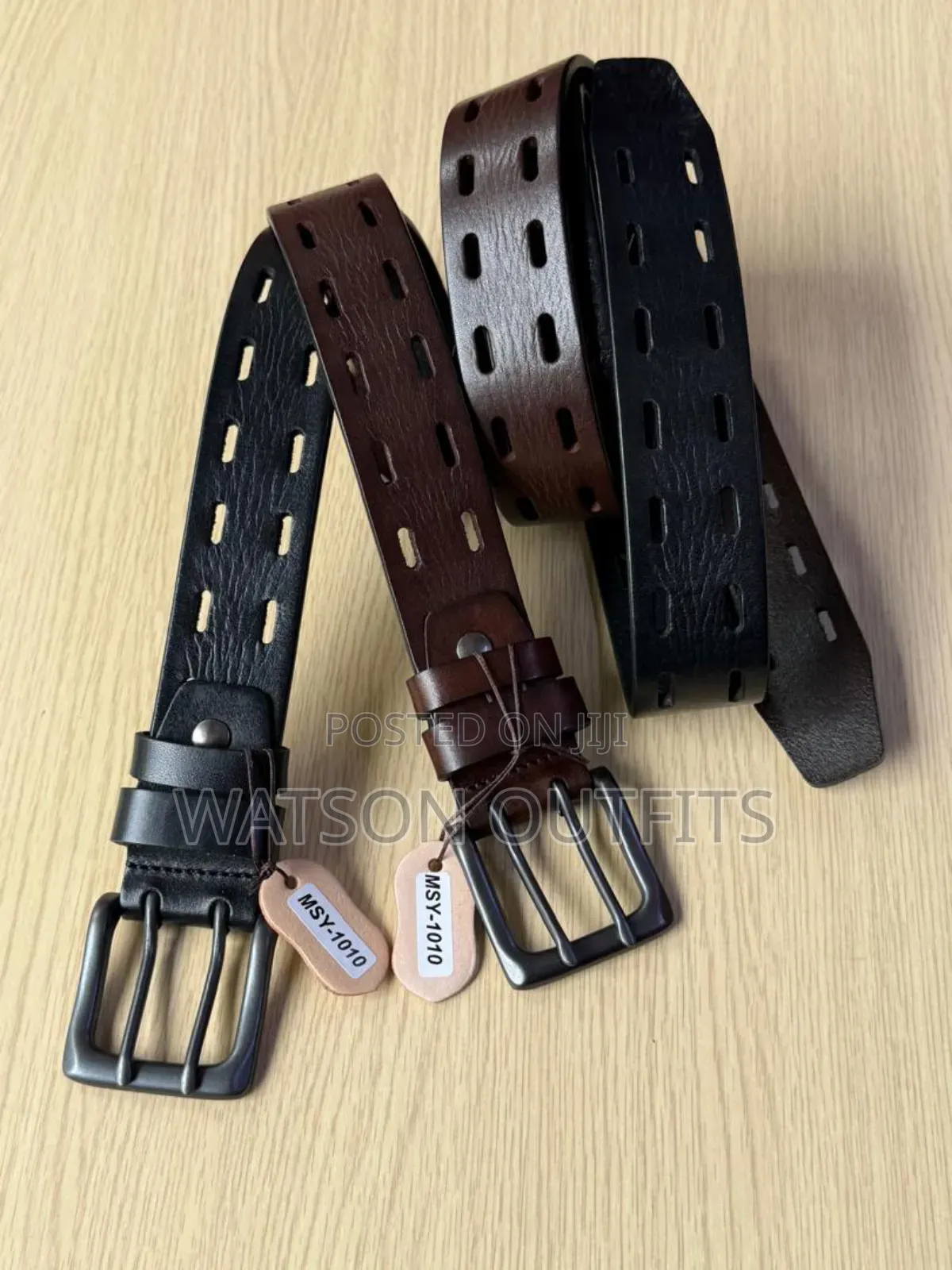 Dominantly and Purely Leather Belts