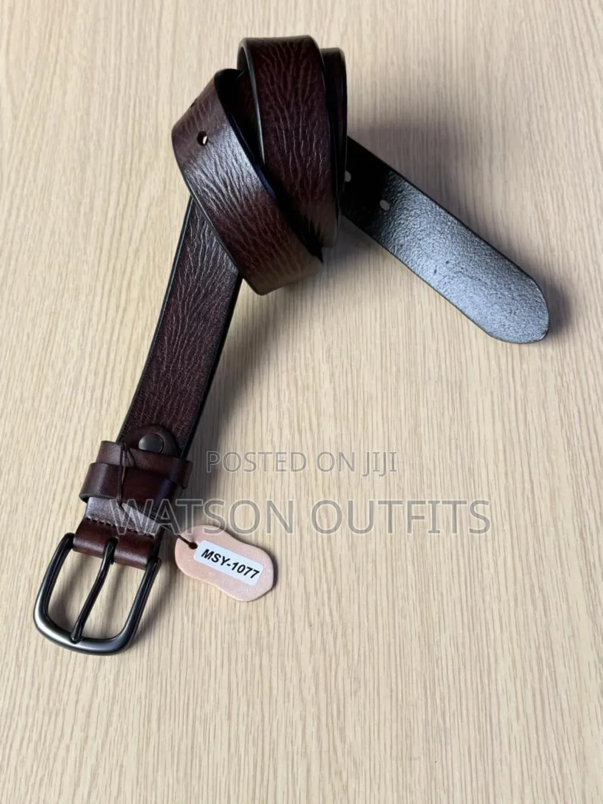 Dominantly and Purely Leather Belts