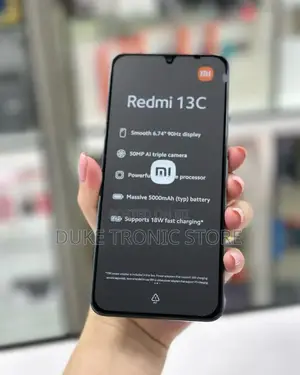 New Xiaomi Redmi 13C 256 GB Black