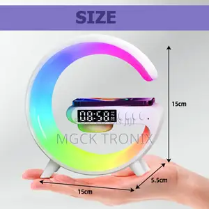 Led Wireless Charging Speaker