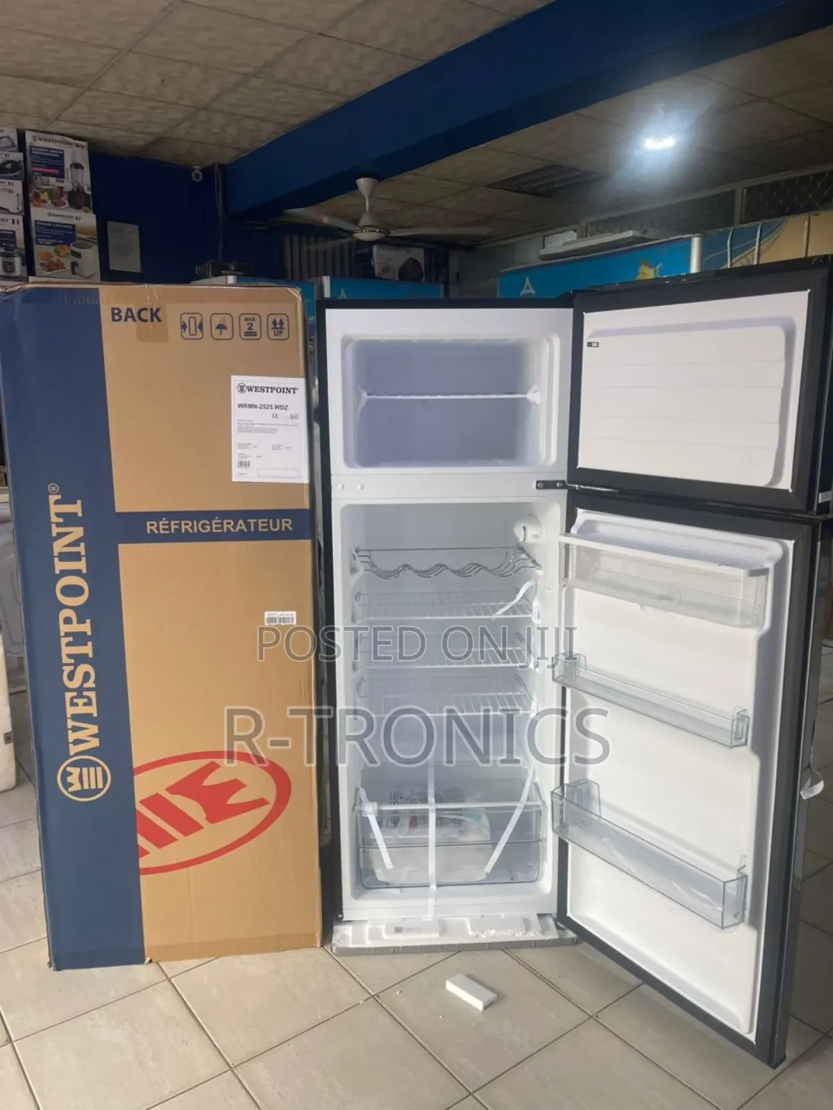 Westpoint Refrigerator 199l With Water Dispenser Double Door