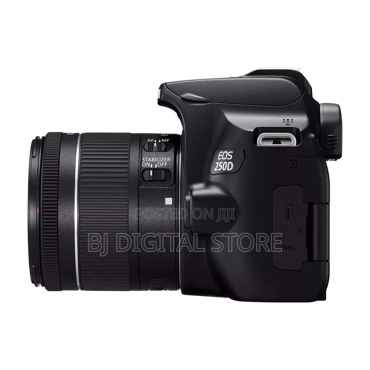 Canon Eos 250d DSLR Camera With 18-55mm Lens (Black)