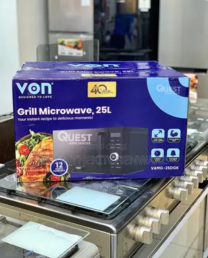 Von Digital Microwave With Grill 25l