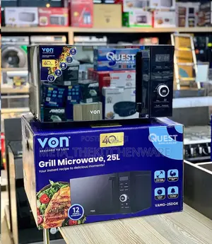 Von Digital Microwave With Grill 25l