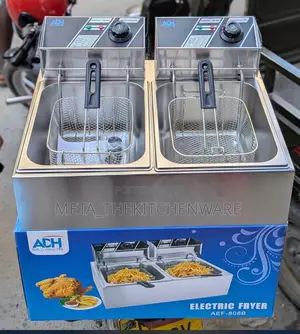 Photo - Adh Electric Dual Deep Fryer 12l