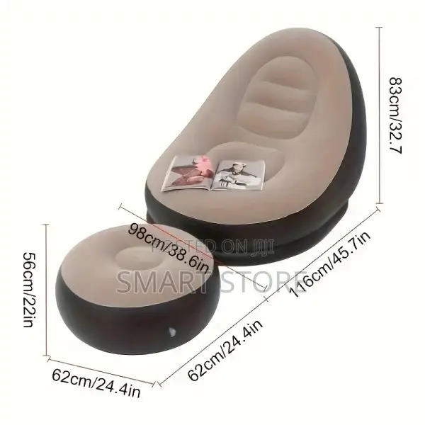 Air Inflatable Flocking Sofa