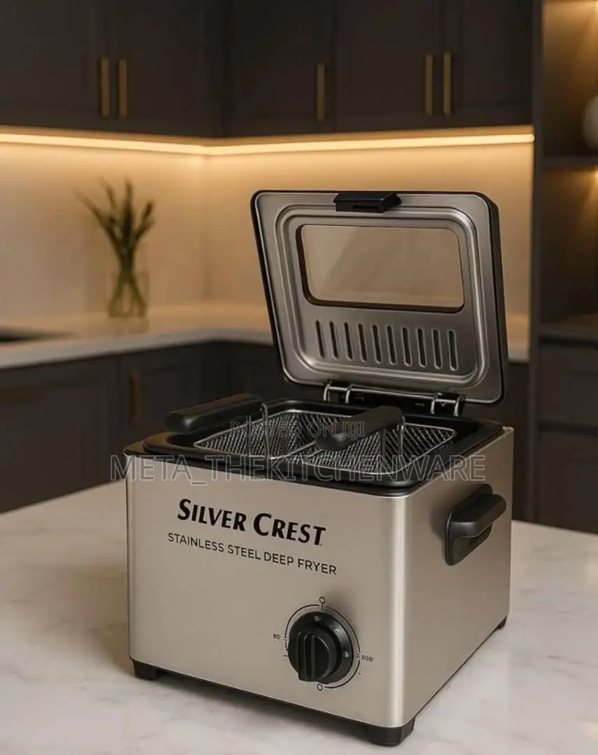 Silver Crest Electric Dual Deep Fryer 8l