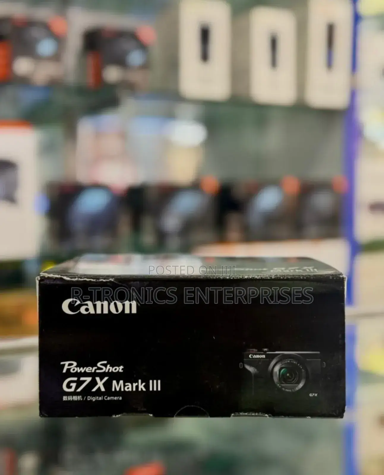 Canon Powershot G7 X Mark Iii Digital Camera (Black)