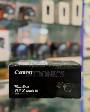 Canon Powershot G7 X Mark Iii Digital Camera (Black)