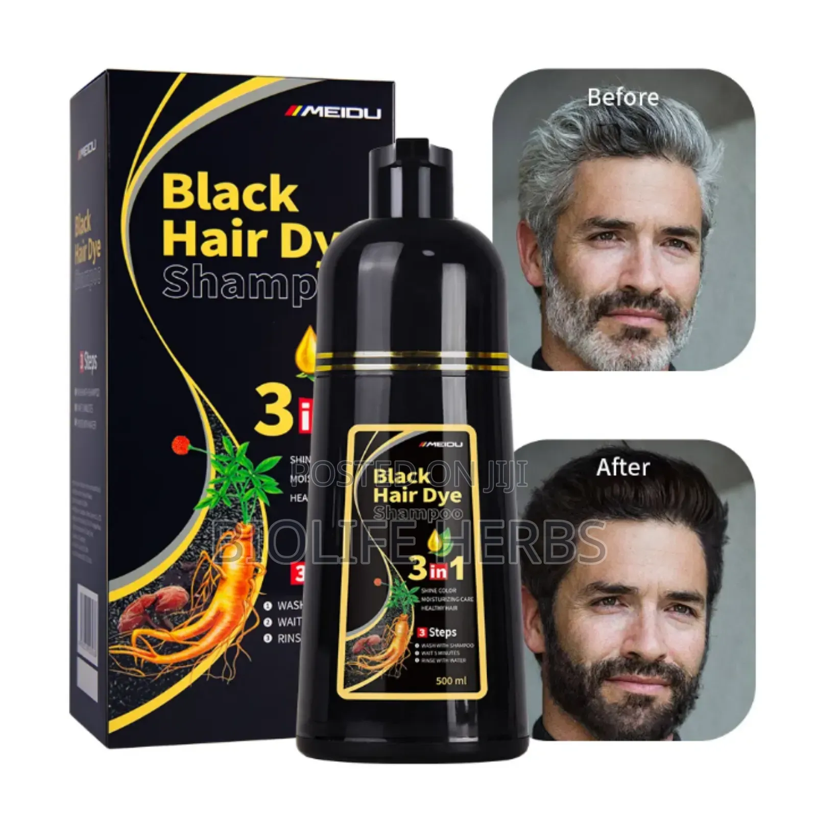 Black Hair Dye