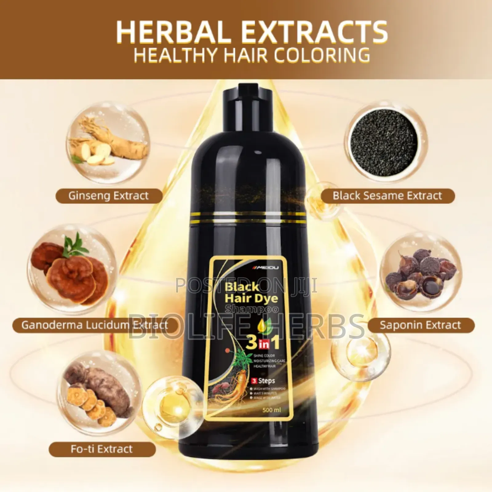 Black Hair Dye