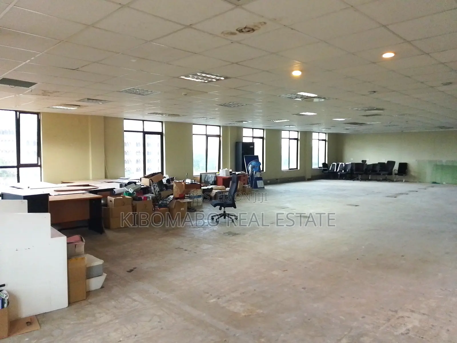 290 SQM Office Space Rental - Ohio Posta || Kisutu