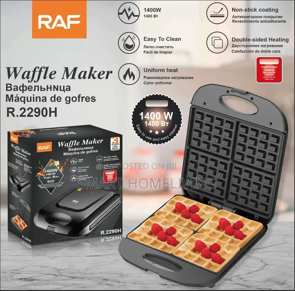 Raf 4 Slice Waffle Maker