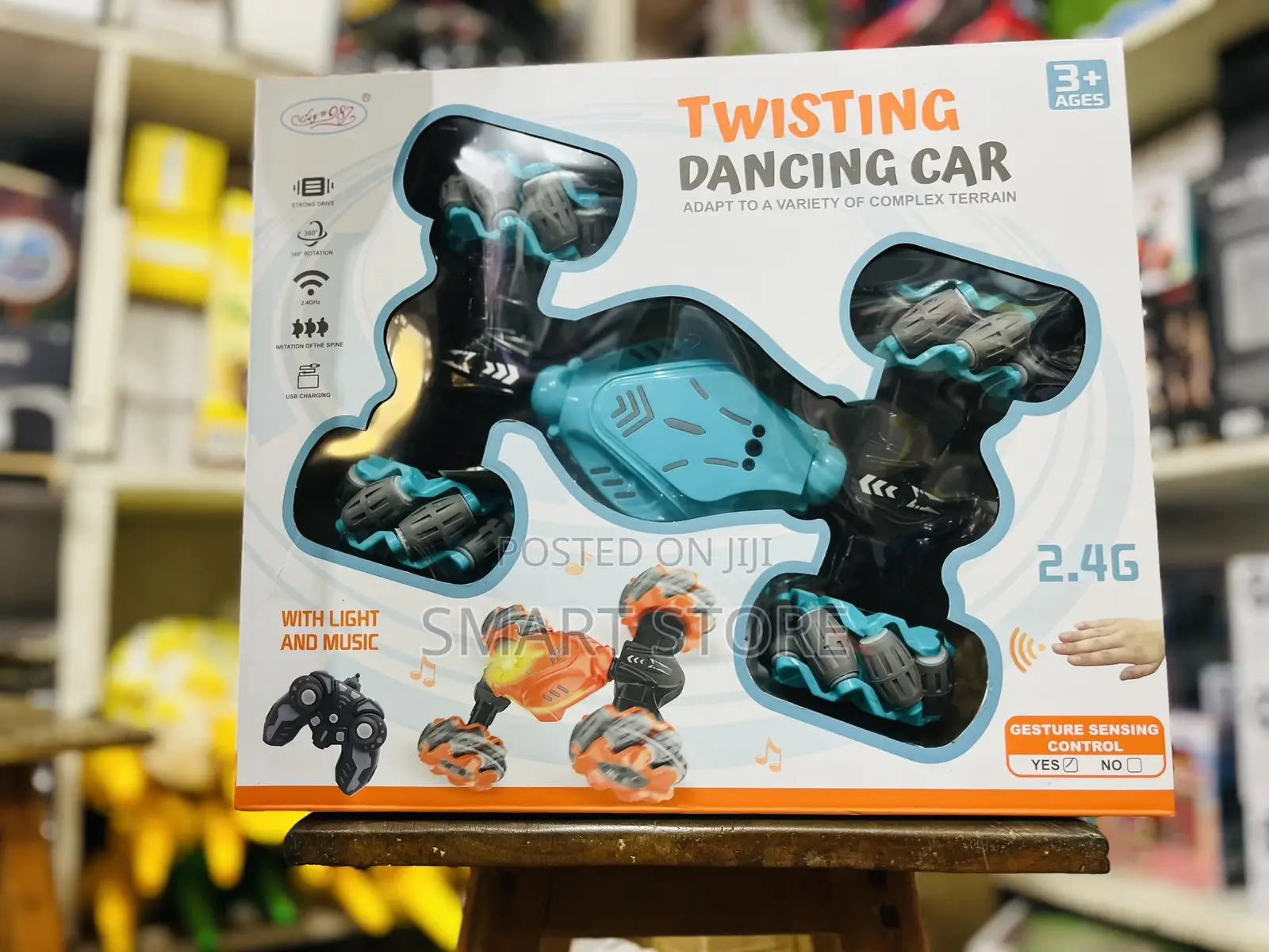 Twisting Dancing Car