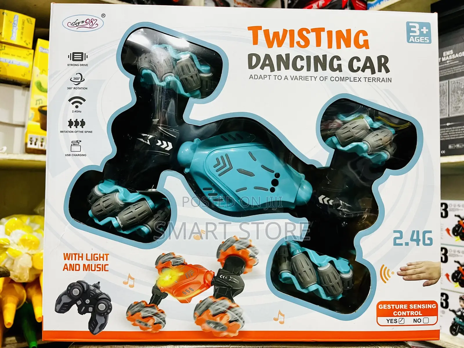 Twisting Dancing Car