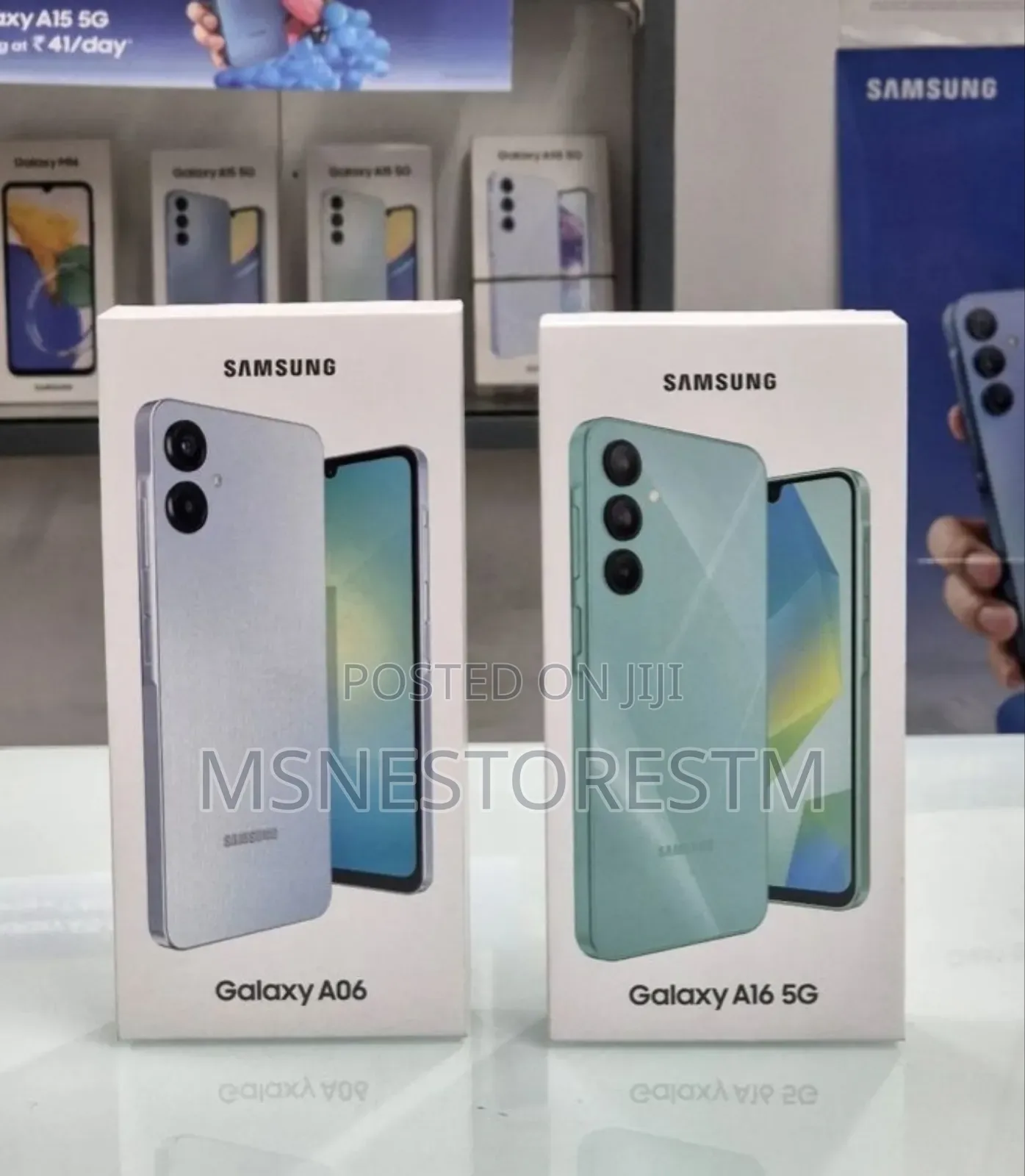 New Samsung Galaxy A06 64 GB White