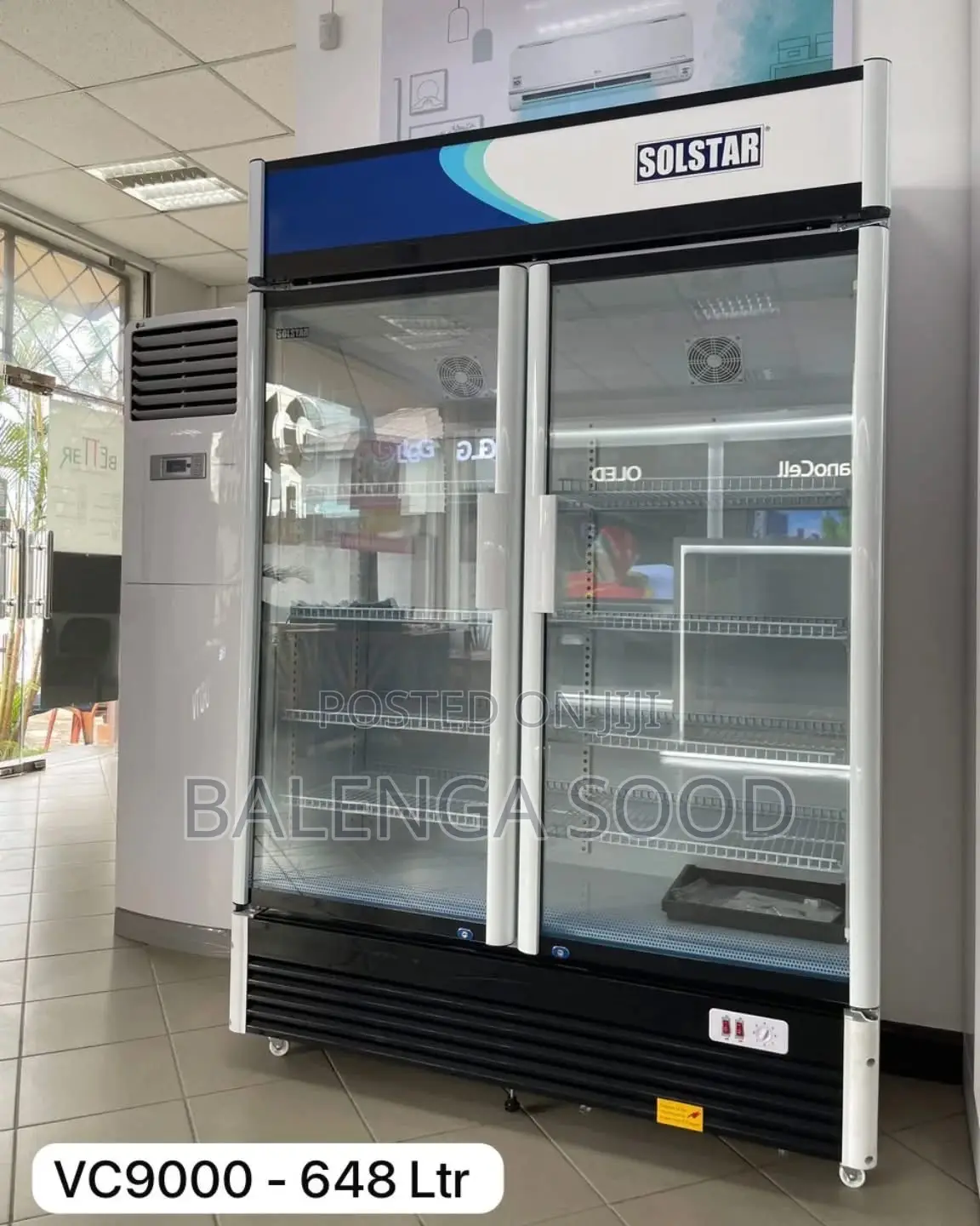 Solstar Showcase Fridge( Litre 648)Made in Turkey