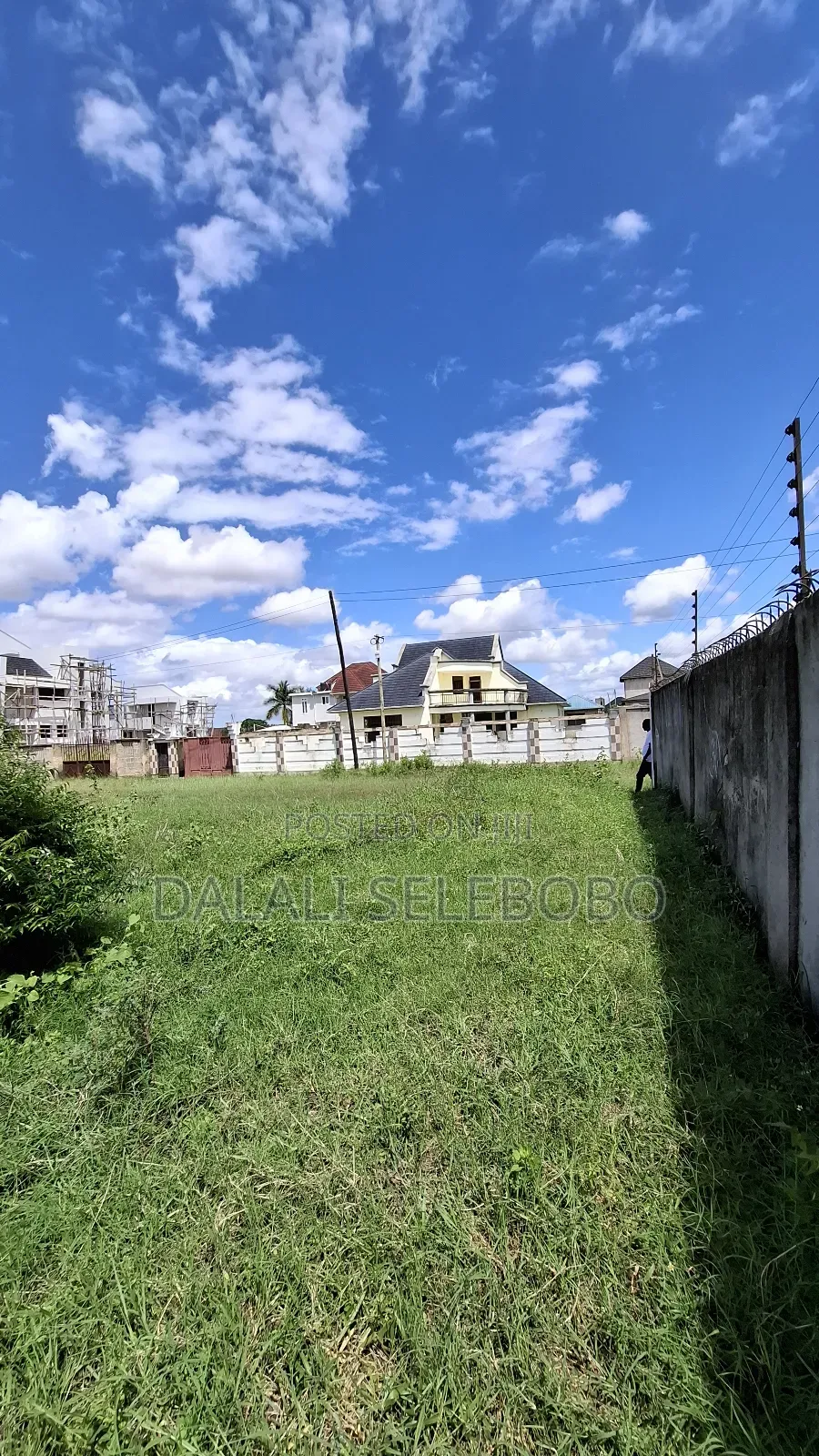 Plot Fenced at Mbweni JKT Nice Area 100%