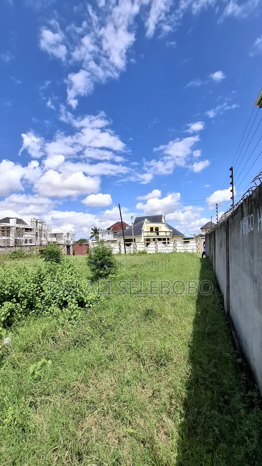 Plot Fenced at Mbweni JKT Nice Area 100%
