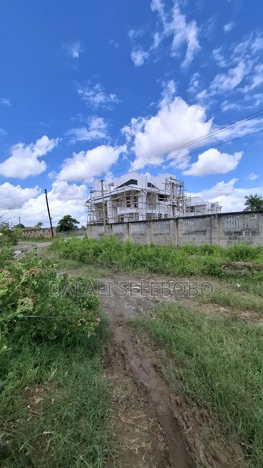 Plot Fenced at Mbweni JKT Nice Area 100%