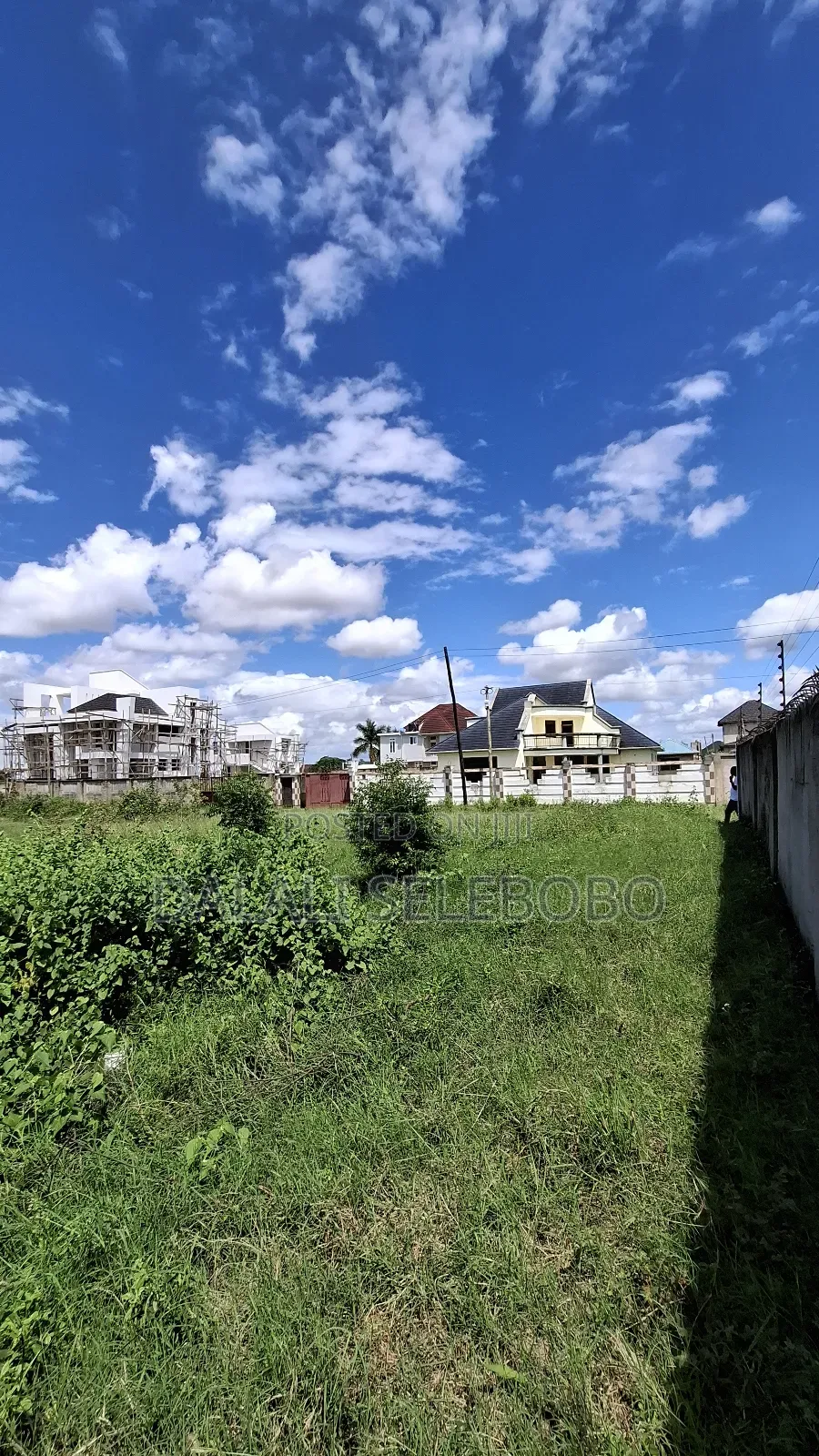 Plot Fenced at Mbweni JKT Nice Area 100%
