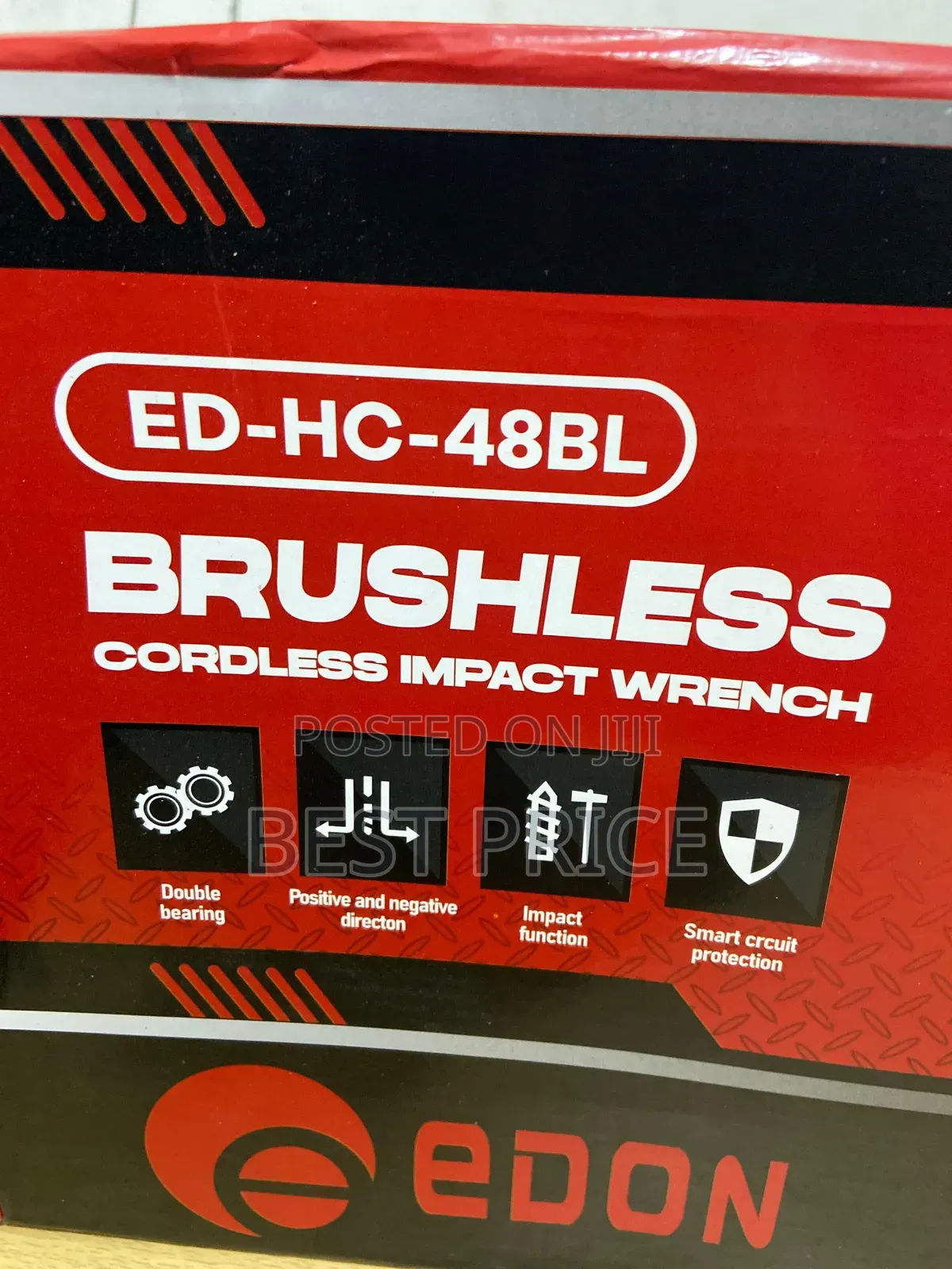Edon Brushless Cordless Impact Wrench 48v