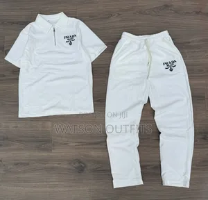 Nguo Classics Za Tshirts Na Suruali Za Brand Ya Prada