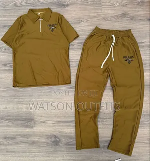 Nguo Classics Za Tshirts Na Suruali Za Brand Ya Prada