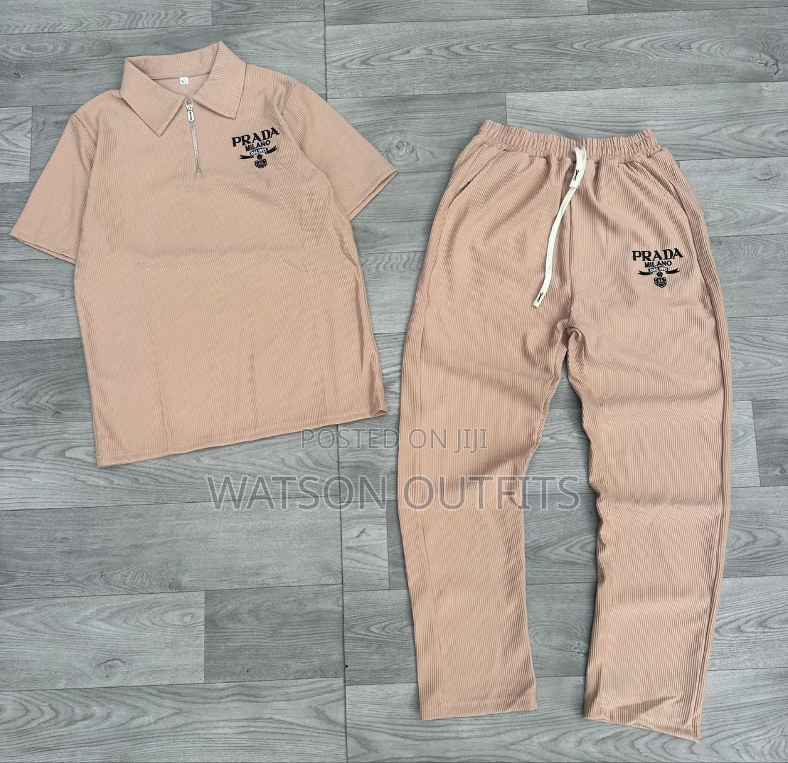 Nguo Classics Za Tshirts Na Suruali Za Brand Ya Prada
