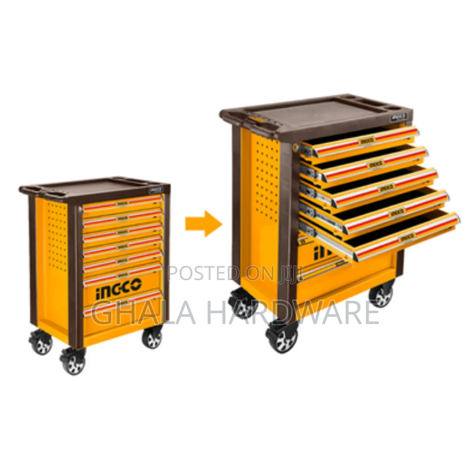 328 PCS Tool Chest Set With 7pcs Drawers