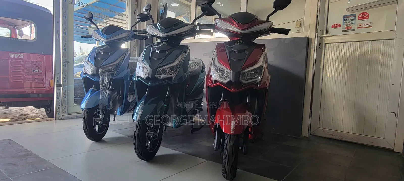 New Motorcycle 2024 Blue