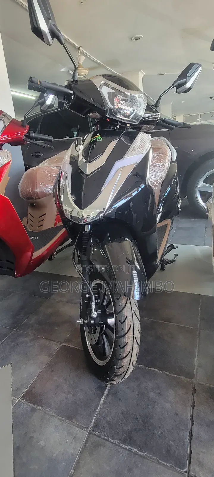 New Motorcycle 2024 Blue