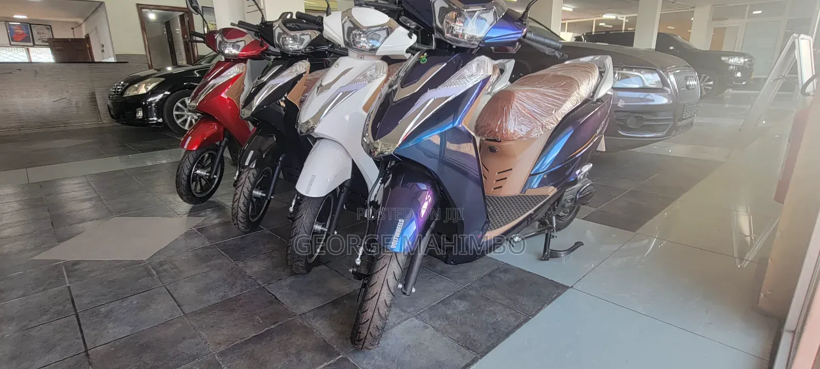 New Motorcycle 2024 Blue