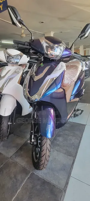 New Motorcycle 2024 Blue