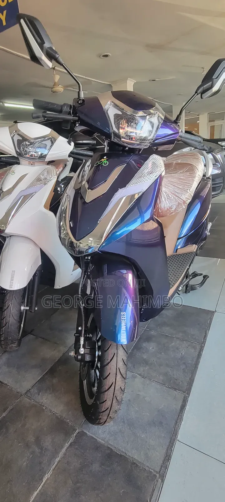 New Motorcycle 2024 Blue